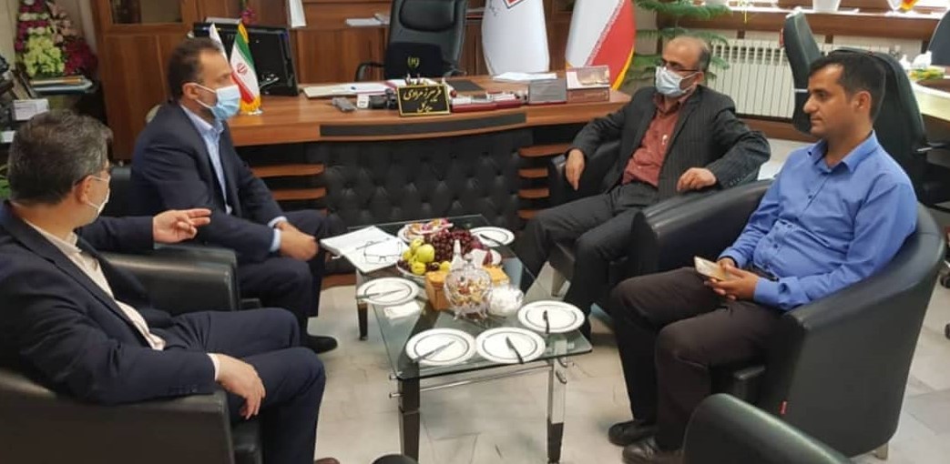 دیدار صمیمانه مهندس ابراهیم‌ نجفی با مسئولین شهرستان درخصوص مسائل عمرانی