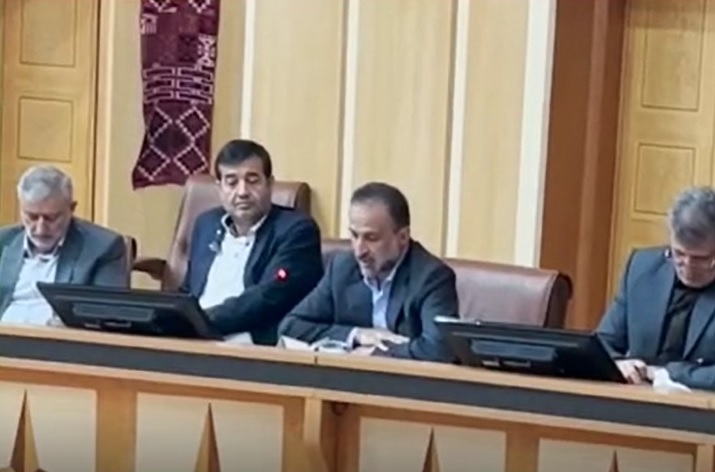 صحبت‌های مهندس ابراهیم نجفی در جلسه شورای اداری استانداری گیلان