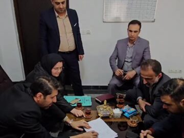 جلسه مشترک تصمیم گیری درخصوص طرح توسعه حرم سید جلال الدین اشرف علیهالسلام